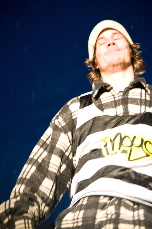 På railsession i Sundsvall. Foto: Sofia Karlström. Åkare: Vet ej.