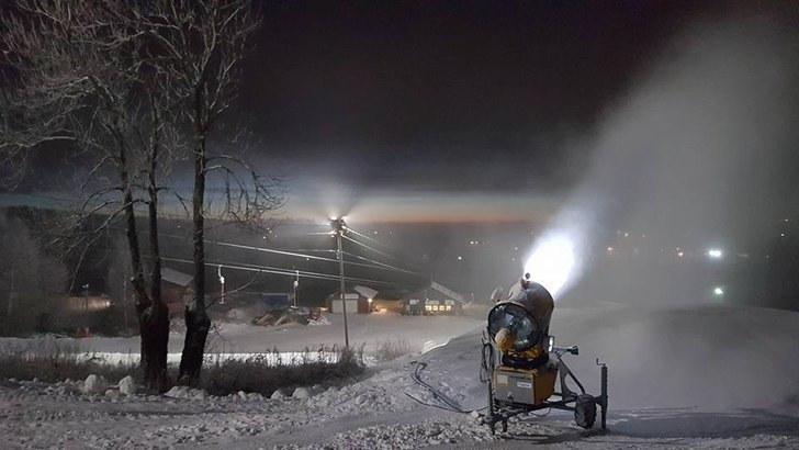 Kanonene går for fullt :)
Dette blir det terrengp.