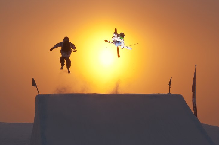 Soft dag i bräcke. Sjukt kallt men skönt ljus.. Foto: Niclas Magnusson. Åkare: Jesper Tjäder.