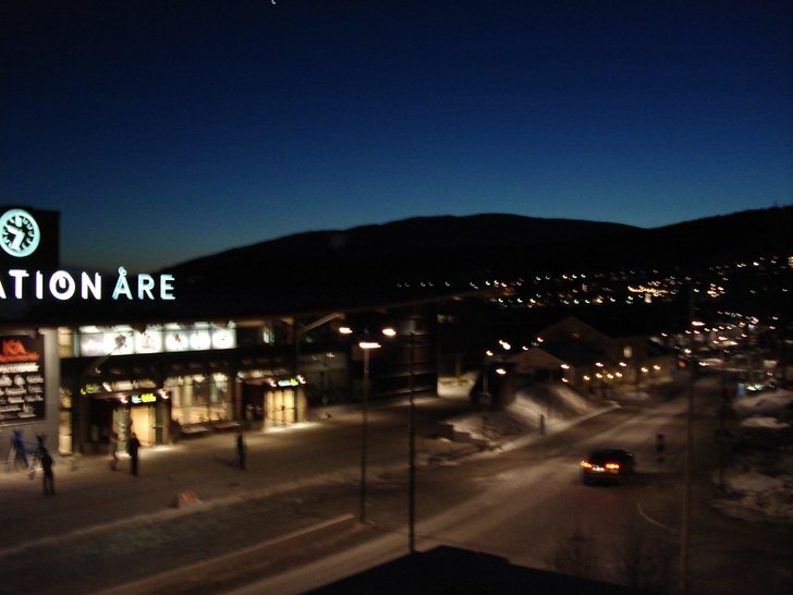 Utsikt från sovrumsfönster. Foto: Angelica Smedberg.