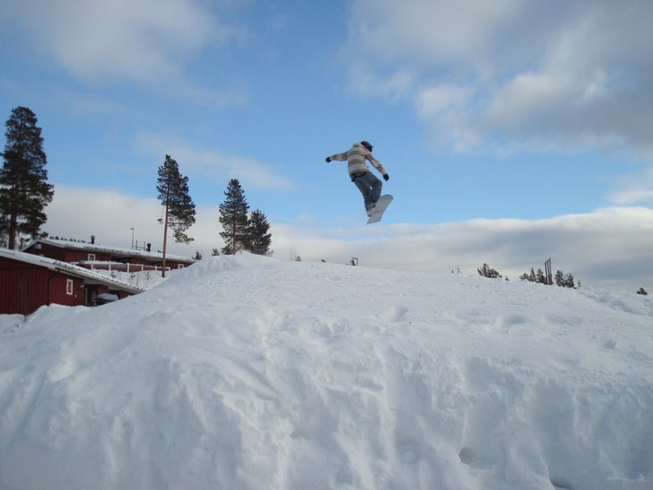 Mja.. Shifty?. Foto: Bruce McLean. Åkare: Niklas Billing.