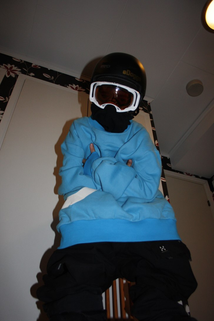 Min bror i min vår setup igen. Foto: Isak Forsberg. Åkare: Jakke.