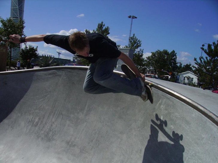 Varför hade man så små hjul? Det är ju bara ob. Foto: Svågern. Åkare: Kristian B.