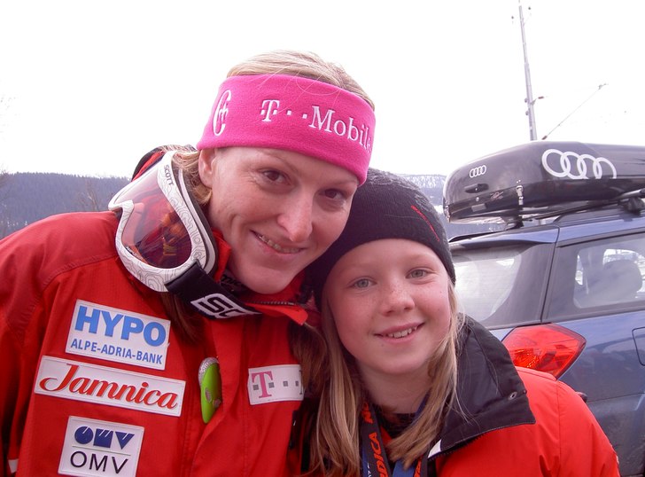 jag å janica kostelic... Foto: cissi/amanda. Åkare: jaa du....