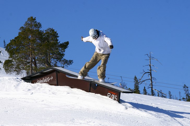 Teodor tester Pimp-patroln ved Namdals folkehøgsk. Foto: Kurt Are Lona. Åkare: Teodor Ruud.