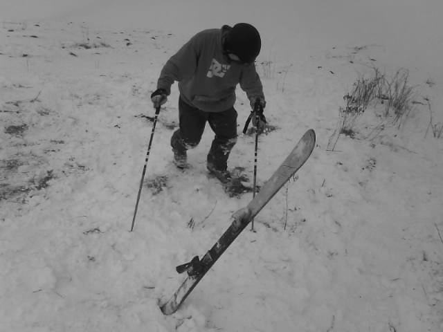 anton efter ett försök av en misty.. Foto: Dennis Bergqvist. Åkare: Anton Karlsson.