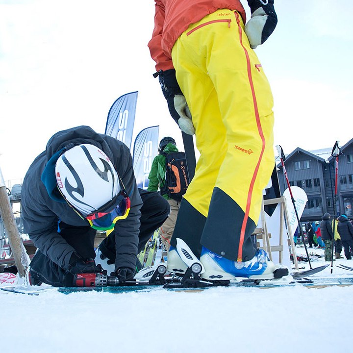 Ski Test Weekend og åpning av Tinden 
Tindenheise.