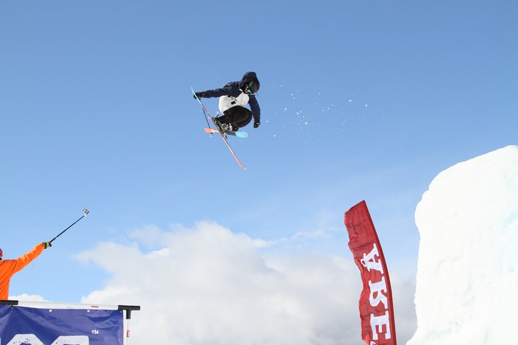 Fotat vid första svarta i Åre.. Foto: Robert Sandberg. Åkare: Random skier..