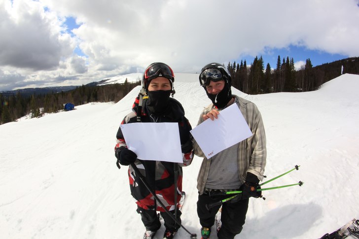 Best Trick Åre Freeridehelgen 2015
1:a - Elias F. Foto: Isak Frykman. Åkare: Jonathan Hansson & Elias Fyhr.