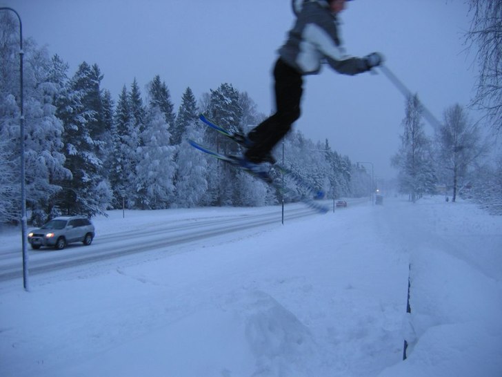 HAr gör jag en 360 över ett Elskop.... Foto: "Jag". Åkare: Johan östman.