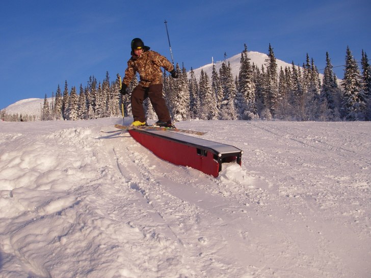box i Lofsdalen. Foto: Wille Falk. Åkare: Jesper Olsson (me).