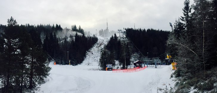 Det snør i eriksvingen o mustard ????
.