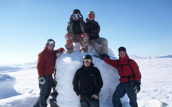 Foto: John aus Kobdalis. Åkare: Jag, Jonte, Anton, Kalle, David aus Kobdalis.