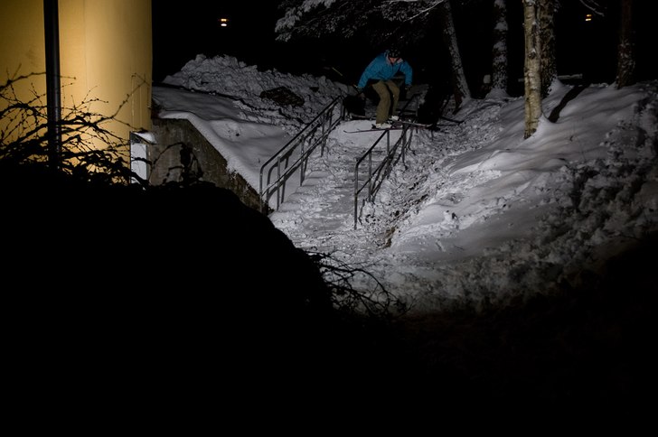 rail på regementet!!. Foto: christoffer wastegård. Åkare: johan dahlstedt.