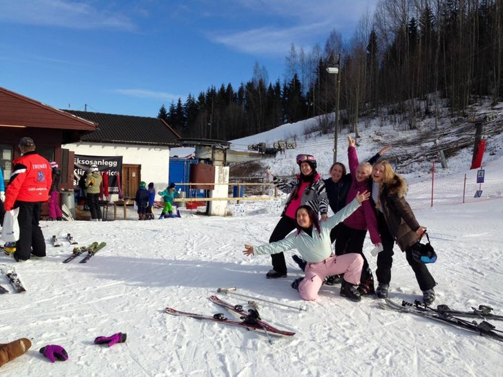 Det nærmer seg åpning!
Det er nå lagt ferdig sn.