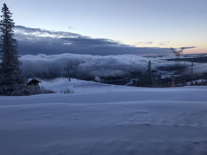 Nysnø og nypreparert!
Flotte forhold i alle nedfa.