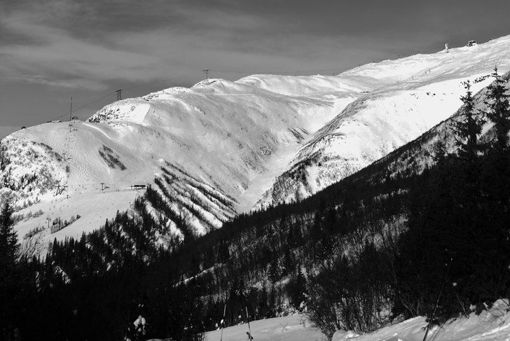 En riktigt göttig dag i backen säsongen 12/13. Foto: Sofia de Bourg.