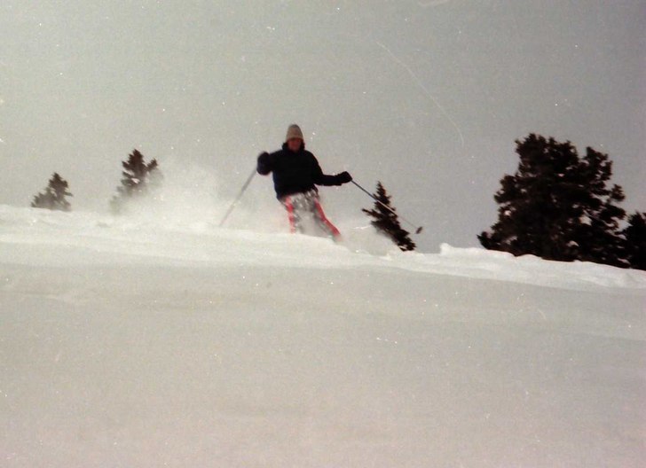 Vilda Västern snö. Foto: Peter Mattsson. Åkare: Björn Holmgren.