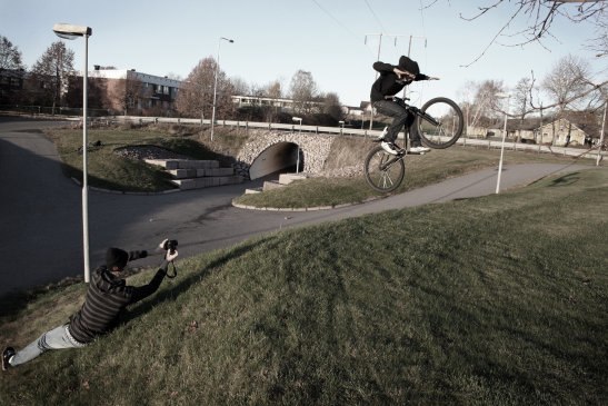 En härlig dag med ett perfekt foto :). Foto: Krille. Åkare: Coffe.