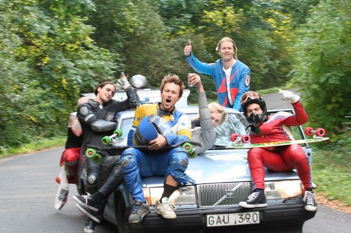 alla på väg upp efter första tränings åket. . Foto: Simon Brismo. Åkare: Alla.
