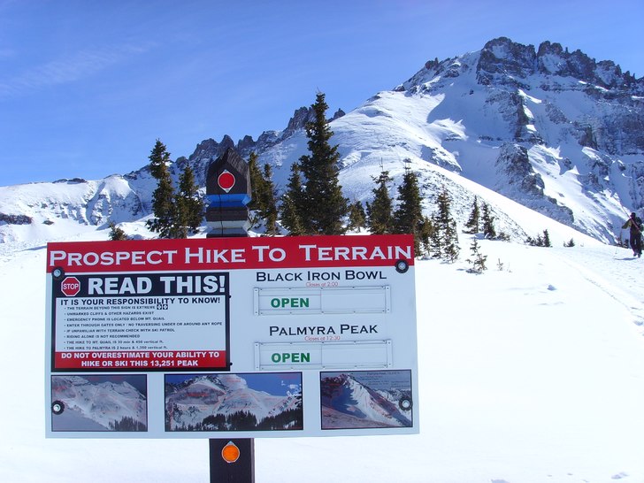 utsikt mot palmyra peak från prospect bowl lift &. Foto: andreas.