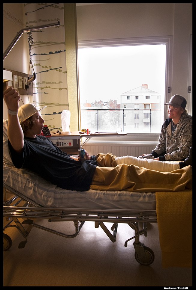 baksidan av skidåkningen..
orka ligga på sjuks�. Foto: Andreas Timfält. Åkare: Jeppenator och Jake_20.