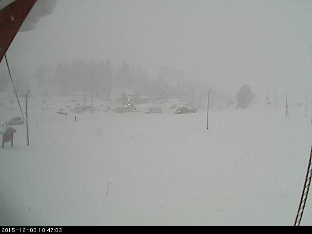 Snø, regn, snø, snø, regn....
I dag snør det i.