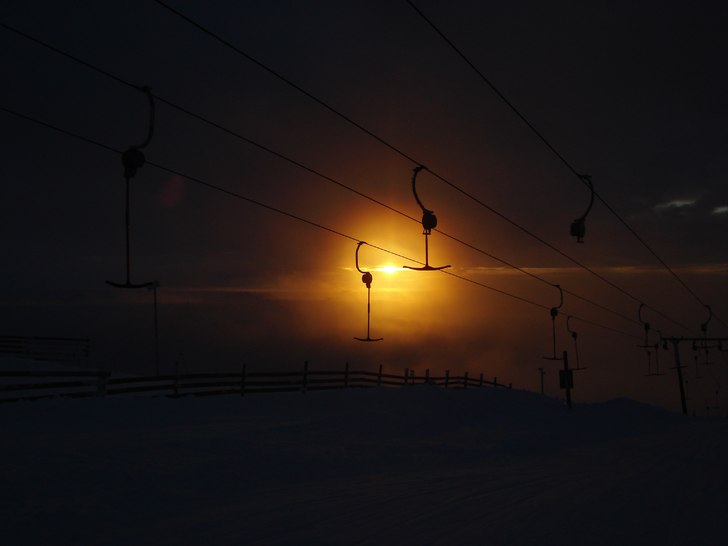 Liftar i tandådalen.. Foto: Christian Henning.
