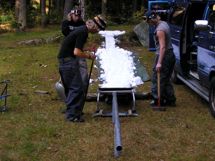 Foto: Pär. Åkare: Mike, Molle, Hank.