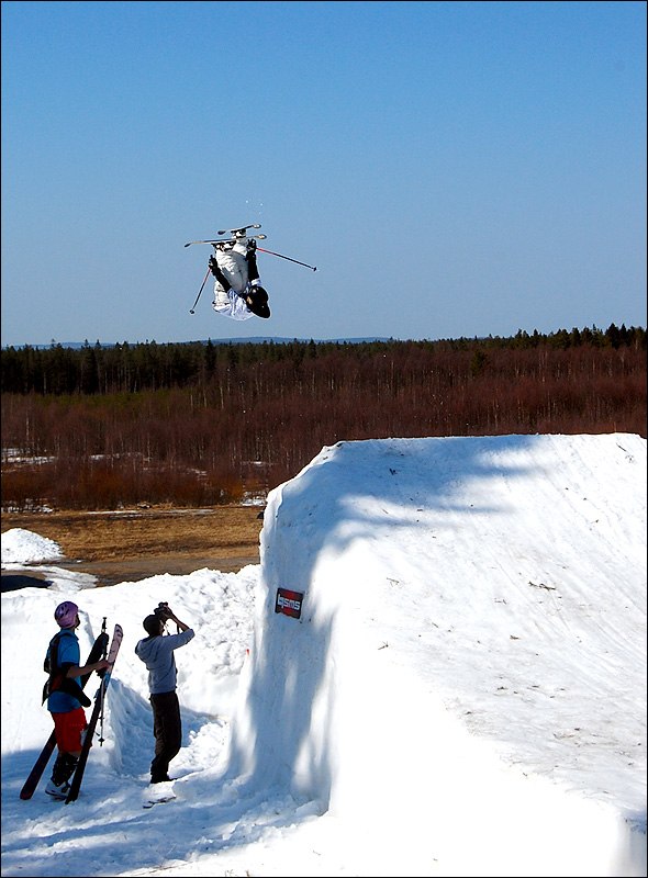 Måttsund spring sess :). Foto: Emil Högström. Åkare: David Lundin.