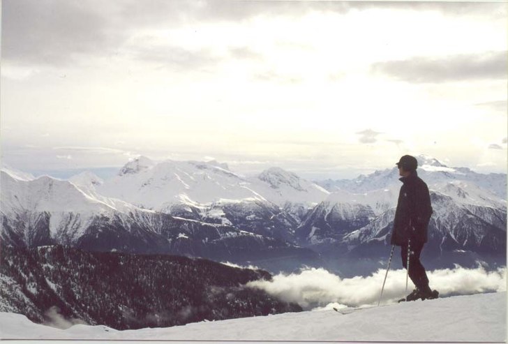 schysst väder den dan...
coolt att belalp är me. Foto: jag. Åkare: pappa.