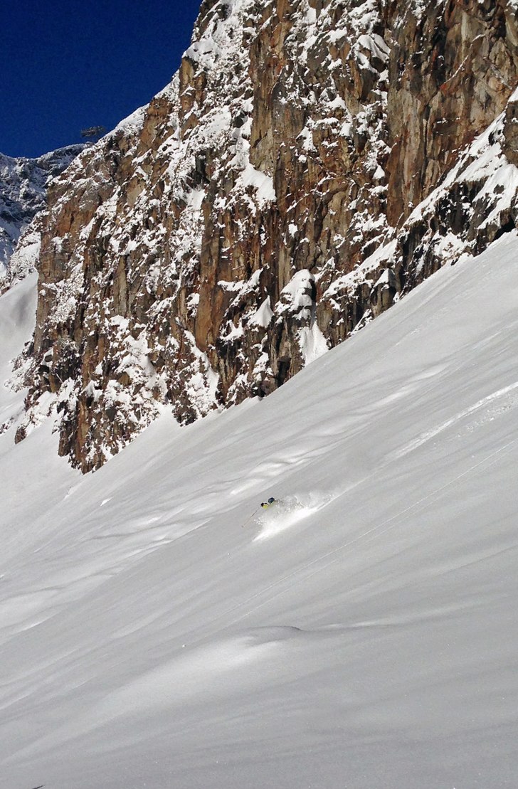 Den bästa vintern i Alagna på många år! Sjukt . Foto: Ebba Swärd. Åkare: Olle Swärd.
