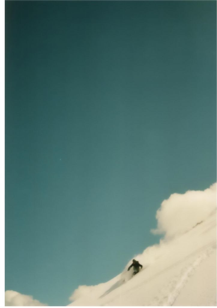 lätt snö, lätta dagar. Foto: Gustaf Sköld. Åkare: Carl-Johan Carlsson.