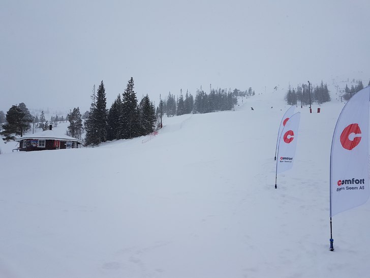 Snø i lufta
Vi holder alle heiser og bakker åpne.