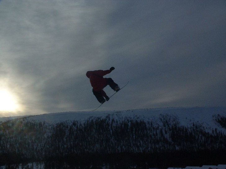 Foto: Jeff bödtker. Åkare: Gustaf ?.