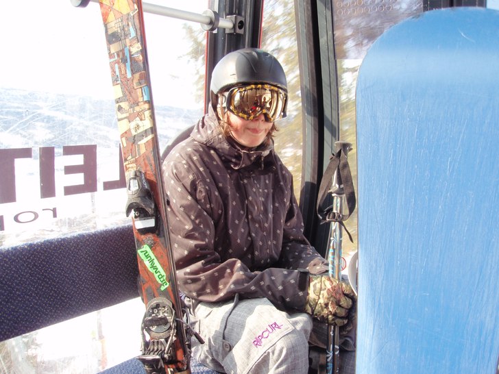 liften i åre. Foto: Christopher Dahlström. Åkare: Andreas Dahlström.