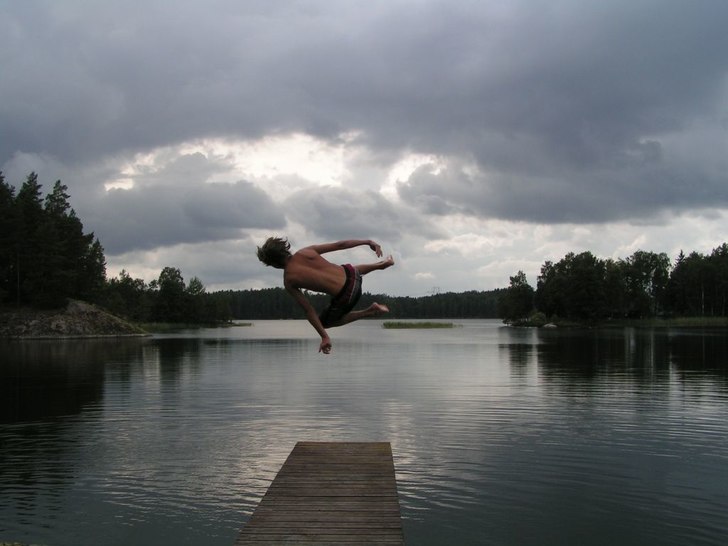 sideflip :). Foto: anders olsson. Åkare: gustav cederholm.