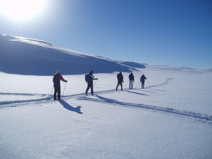 På fjälltur i Hemsedal med klassen...hur gött s. Foto: Lars Pettersson. Åkare: amigos.