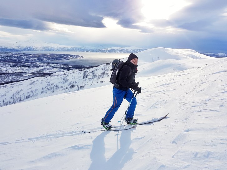 Topptur på Tverrfjellet 782 m.ö.h.