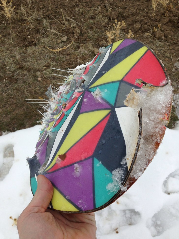 Arkebusering av en snowboard.
Vapen: AK47, AR5, .. Foto: Anders.