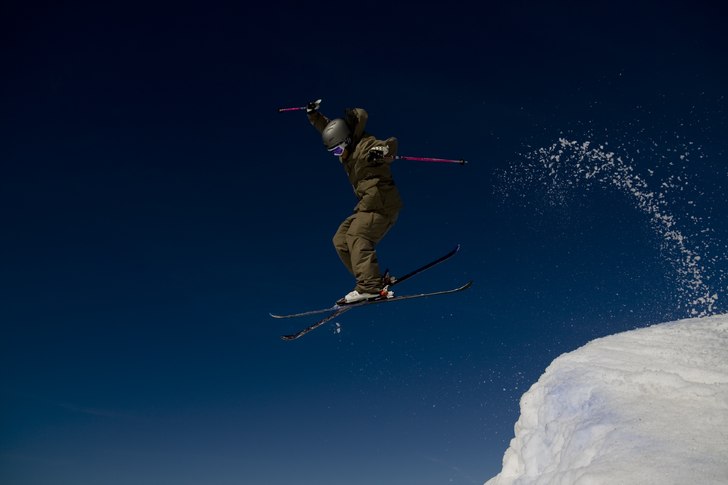 Dagen efter Nordic Slopestyle i Kläppen så Körd. Foto: Nicke Jacobsson. Åkare: Niklas Karlsson.