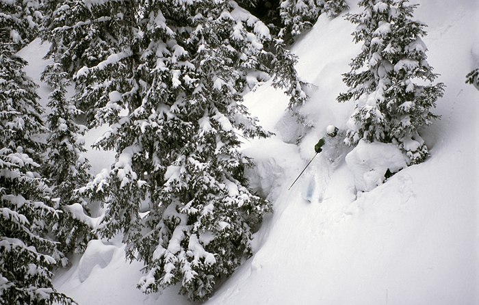 Efter en dålig månad i Disentis fick vi vad vi v. Foto: Martin Söderqvist. Åkare: Daniel Johansson.