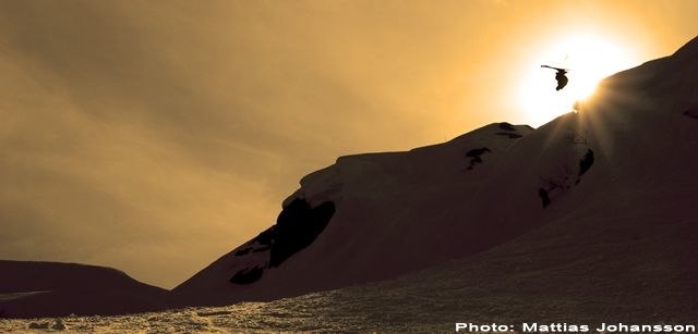 Ville Lindberg är en av de många duktiga gränse. Foto: Mattias Johansson. Åkare: Ville Lindberg.