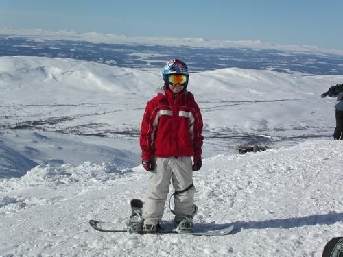 Foto: pappa. Åkare: jag.