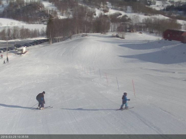 STRÅLENDE SOL 2. PÅSKEDAG 2016
 Varierende vind .