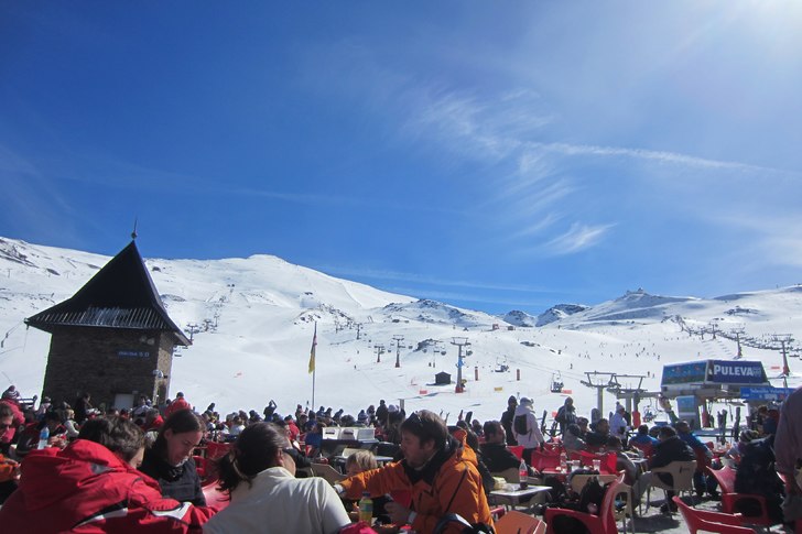 Borreguiles restaurang.