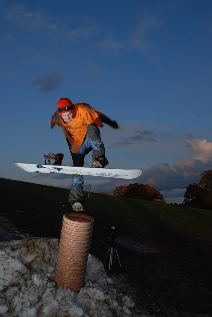 Rollinsnow railjam. Foto: Henrik. Åkare: Alexander Davidsson.