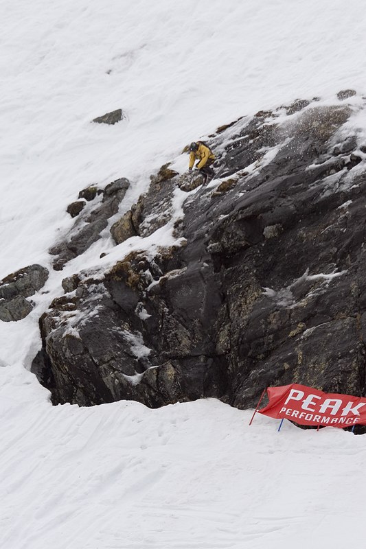 Foto: Johan Hellman. Åkare: Reine Barkered, tvåa i alpinklassen..