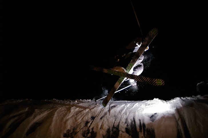 Första sessionet för året.. Foto: Jag, Alexander Lindquist. Åkare: Anton Jansson.