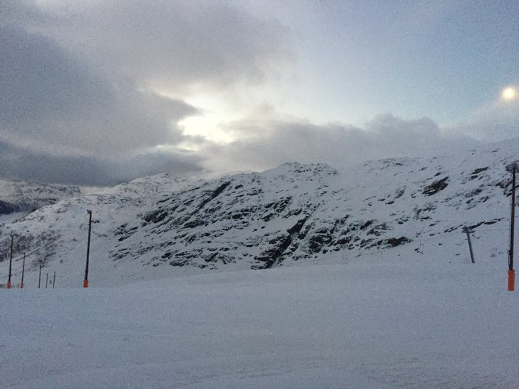 Fredag morgen
Fredag morgen er det minus 1  grad, .